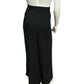 Niteline Black Silk Wide Leg Flowy Pants Sz-18