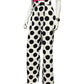 New York & Company Large Polka Dot Pants Sz-4