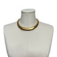 Monet Gold Rectangular Shape Choker