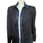 Upcycle Stripe Denim Streetwear Duster Jacket Sz-14