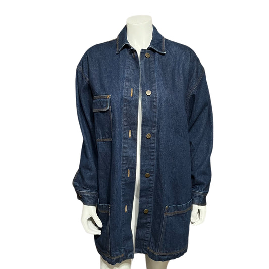 Perry Ellis Cotton Denim Jacket Sz-Small | Medium