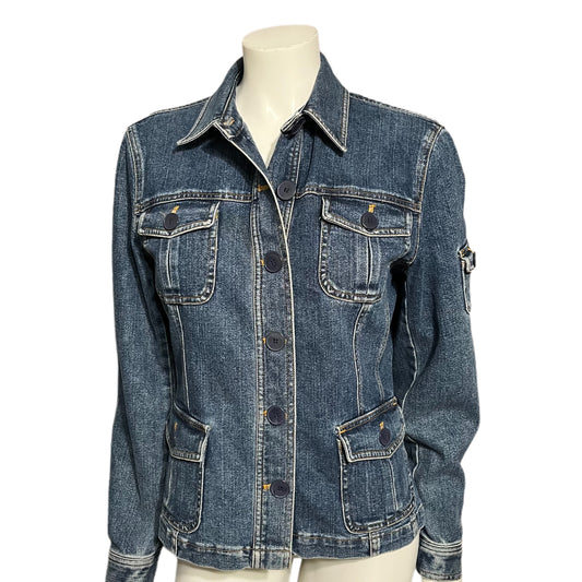 Jones New York Sport Denim Jacket Sz-Small