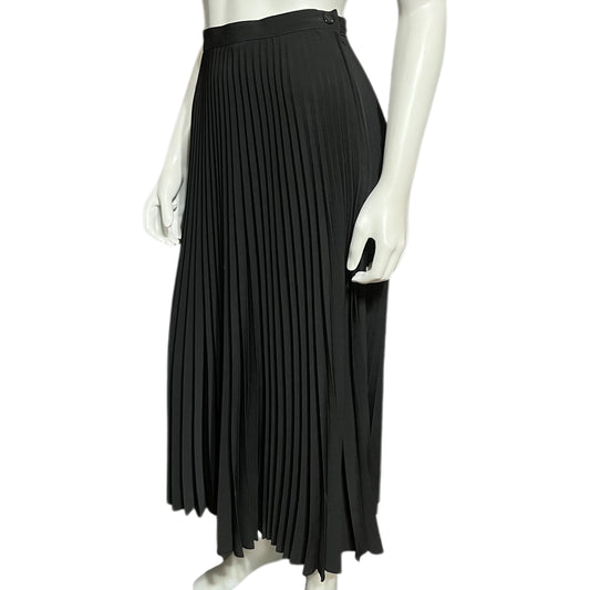 Black Pleated Skirt Sz-6