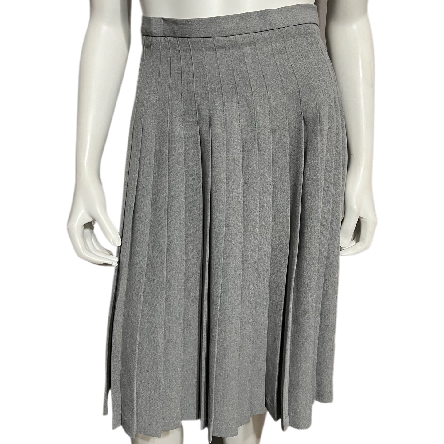 Gray Pleated Skirt Sz-6