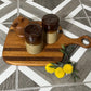 Brown 2 Toned Ceramic Salt & Pepper Shaker