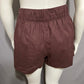 Abercrombie & Fitch Chocolate Flared Women’s Linen Cotton Shorts Sz-Medium
