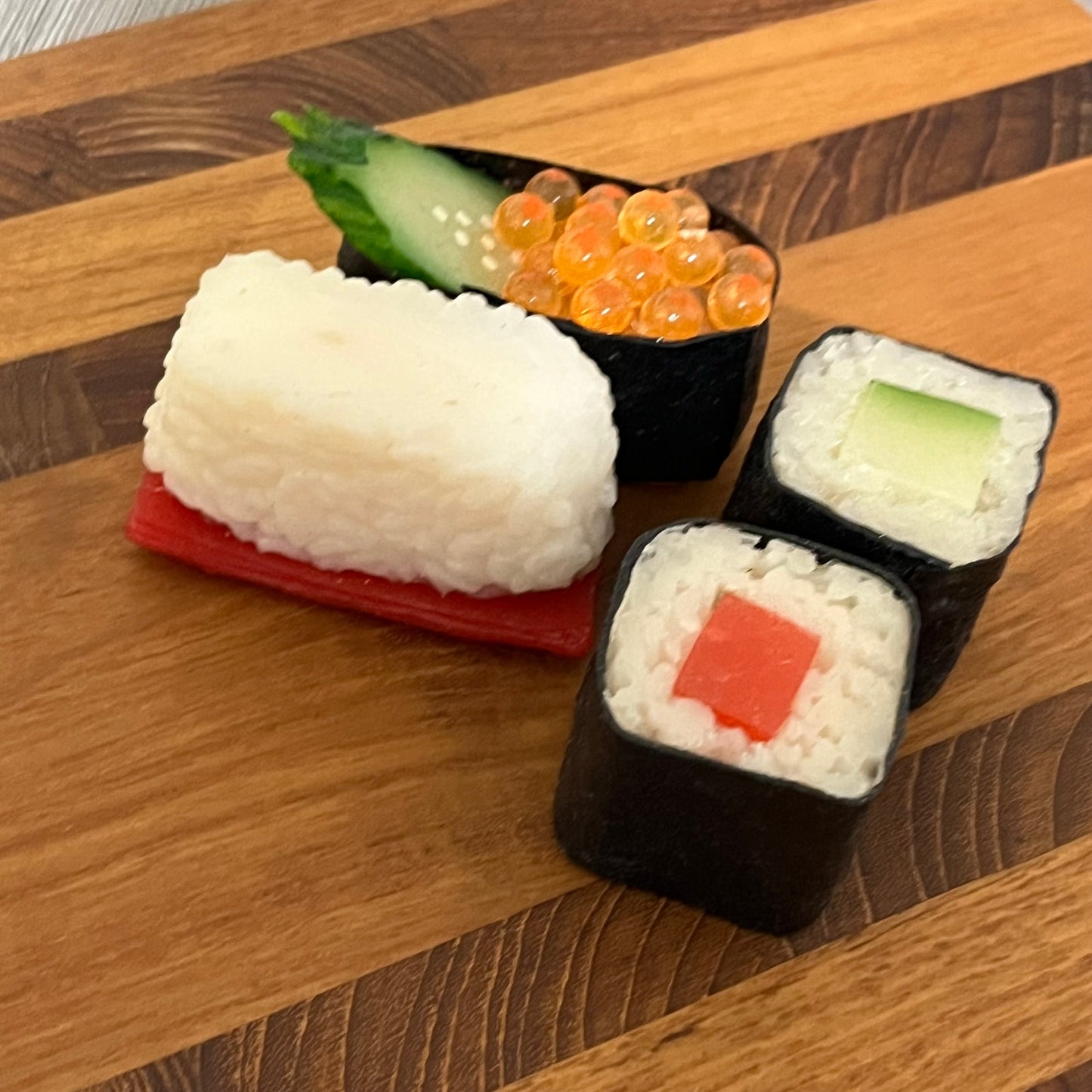 Sushi Fake Food 4 Piece Replica Home Display Props