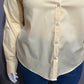 George Pale Yellow Women’s Button Front Cotton Shirt Sz-XL