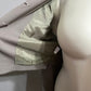 Vintage Georgiou Studio 100% Wool Taupe Cropped 3 Button Blazer Sz-14-XL