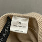 Saks Fifth Avenue 100% Cashmere Tan Short Sleeve Sweater Sz Extra Large