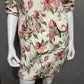 Francine Browner Vintage Pink Floral 3 Pc Skirt Suit Set Sz-Medium