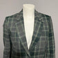 Chadwicks Green Plaid Wool Blend Blazer Sz-12