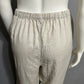Old Navy 100% Linen Women’s Casual Pants Elastic Waist Sz-XL