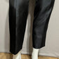 Talbots Black 100% Pure Silk High Waist Dressy Pants Sz-16 Petites