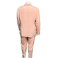 Josephine Chaus Light Pink 2Pc 100% Silk Pant Suit Set Sz-18