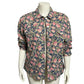 Denim & Co Women’s Floral Pink Denim Jacket Sz-Large