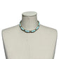 Trifari Mint Green With Gold Trim Necklace Sz- One Size
