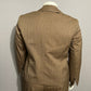 Evan Picone Brown Striped 2Pc Jacket & Pant Casual Set Sz-14W