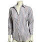 Brooks Brothers Women’s Cotton Striped Button Front Shirt Sz-8