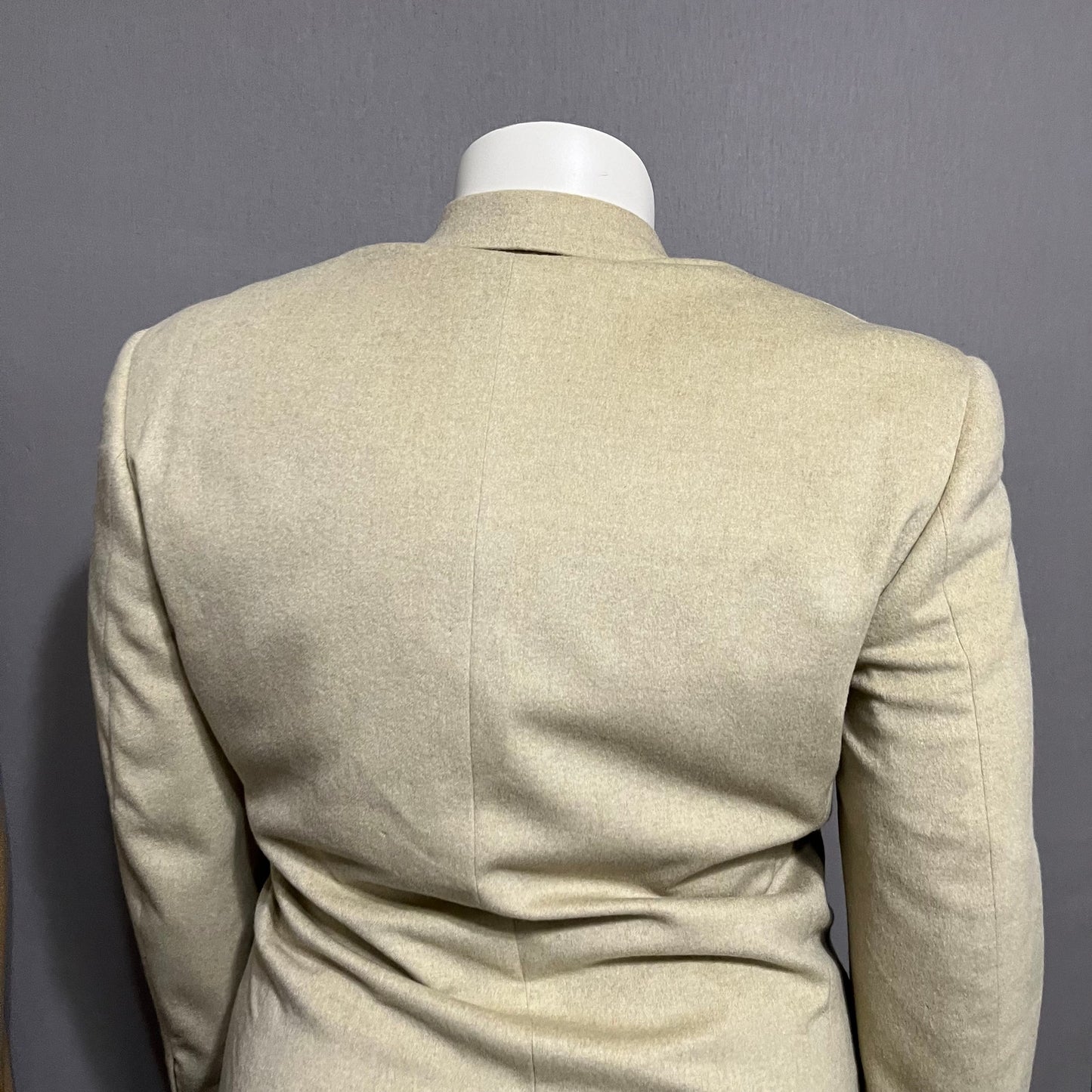 Ermenegildo Zegna Tan Soft Cashmere Feel Sports Jacket Blazer Sz-52