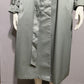 J.G. Hook Olive Green Longline Rain Trench Jacket Sz-8