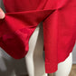 Dana Buchman Women’s Cherry Red 100% Silk Pencil Skirt Sz-10 High Waisted