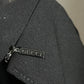 Gucci Black Flat Front Career Gold Buckle Trouser Pant Sz-48 (Large)