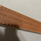 Loft Genuine Leather Cream Gold Studded Wide Belt Sz-Medium/Large