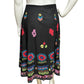 Studio Works 100% Cotton Multicolored Flare Skirt Sz-XL