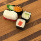 Sushi Fake Food 4 Piece Replica Home Display Props