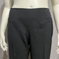 Gucci Black Flat Front Career Gold Buckle Trouser Pant Sz-48 (Large)