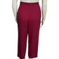 Talbots Cranberry 100% Wool High Waisted Career Pants Sz-16