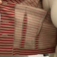 Rickie Freeman Teri Jon 100% Linen Red Striped Blazer Sz-14 (Large)