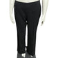 Gucci Black Flat Front Career Gold Buckle Trouser Pant Sz-48 (Large)