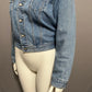 Boston Proper Denim 100% Cotton Cropped Jacket Sz-12