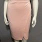 Calvin Klein Pink Scuba Cocktail Asymmetrical Sheath Dress Sz-10