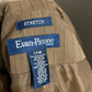 Evan Picone Brown Striped 2Pc Jacket & Pant Casual Set Sz-14W