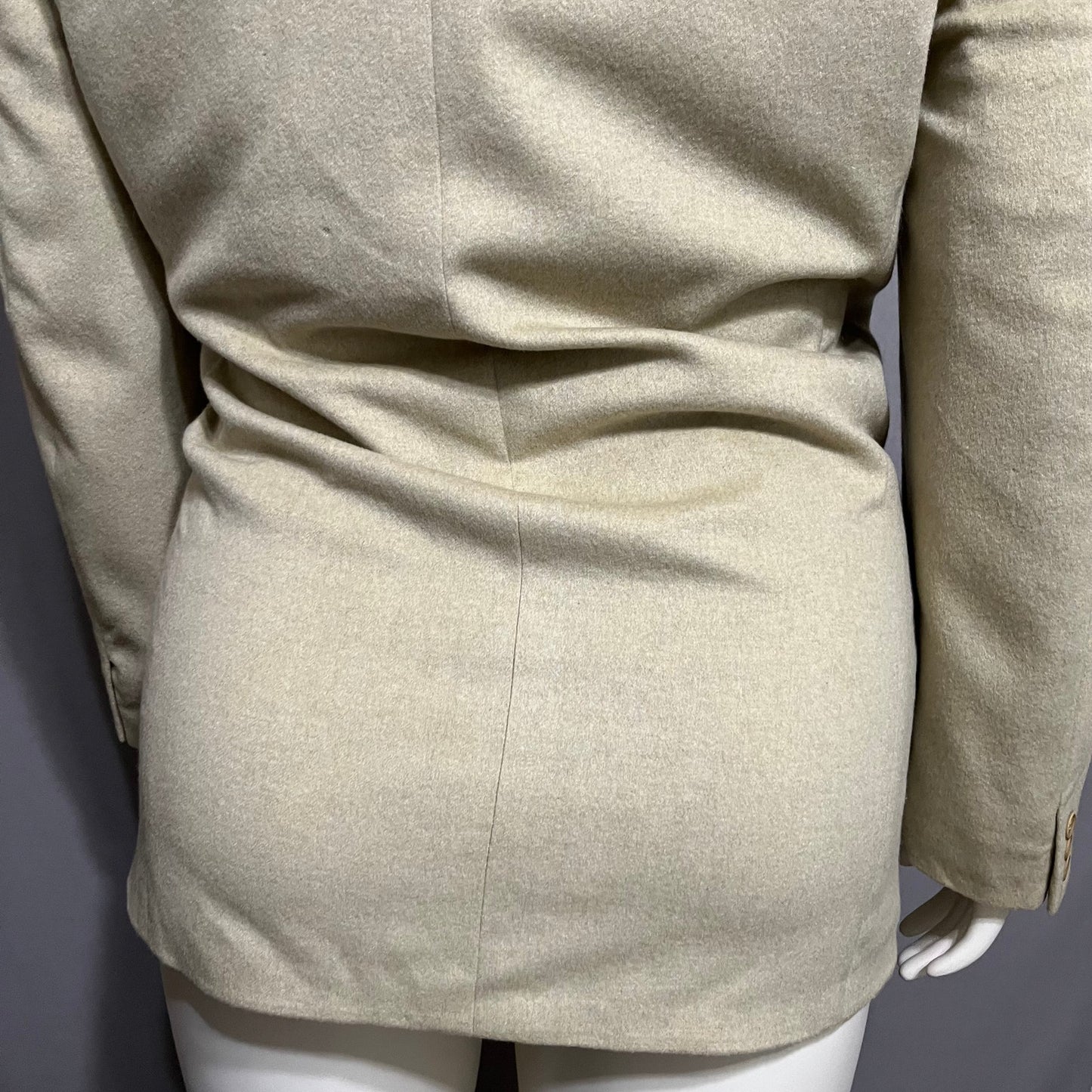 Ermenegildo Zegna Tan Soft Cashmere Feel Sports Jacket Blazer Sz-52