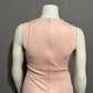 Calvin Klein Pink Scuba Cocktail Asymmetrical Sheath Dress Sz-10