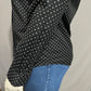 Jones New York Women’s Button Front Polka Dot Shirt 100% Cotton Sz-XL