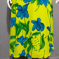 Outfit JPR Lime Green Blue Floral Summer Midi Skirt Sz-Medium