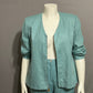Doncaster Mint Women’s Green 100% Linen 2 Pc Pant Suit-LARGE