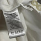 Lady Hathaway White Cotton Button Front Shirt 3/4 Sleeve Sz-XXL
