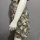 Vintage R.J. Stevens Overall 100% Cotton Floral Romper Sz-12