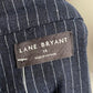 Lane Bryant Navy Linen / Cotton Striped Lightweight Jacket Sz-18