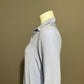 Everlane Light Blue Silk Like Button Front Blouse Sz-6