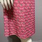 Vintage Pink Short Sleeve Knit Artsy Fit & Flare Dress Sz-1X