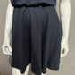 Gap Navy Cotton Racer back Mini Flare Dress Sz-XS