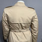 Misty Harbor Cotton Blend Double Breasted Tan Trench Jacket Sz-14 Petite