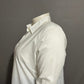 Lady Hathaway White Cotton Button Front Shirt 3/4 Sleeve Sz-XXL
